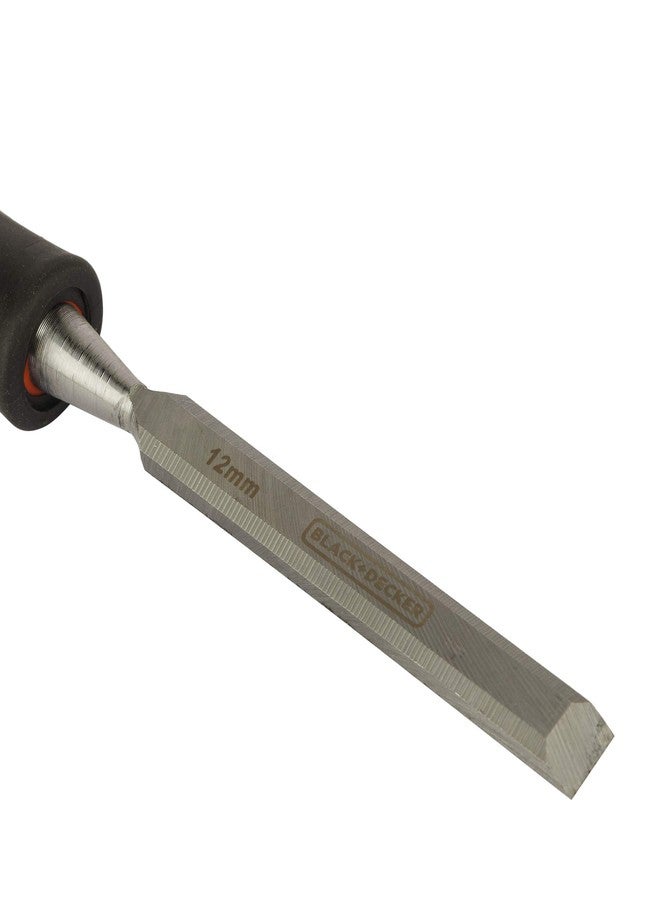 BLACK+DECKER BDHT16695 Steel Wood Chisel-12mm (Orange) - Image 3